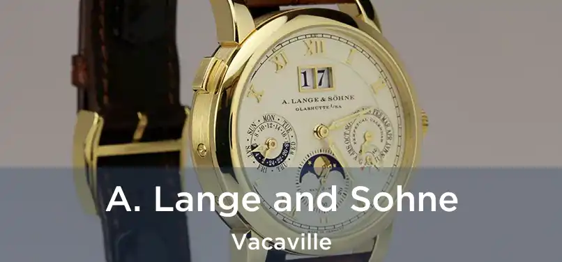  A. Lange and Sohne Vacaville